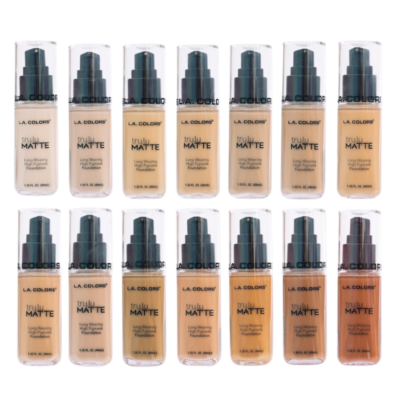 Base Liquida Truly Matte 40ml L.A Colors